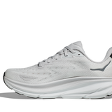 Hoka Men's M CLIFTON 9 White Silver