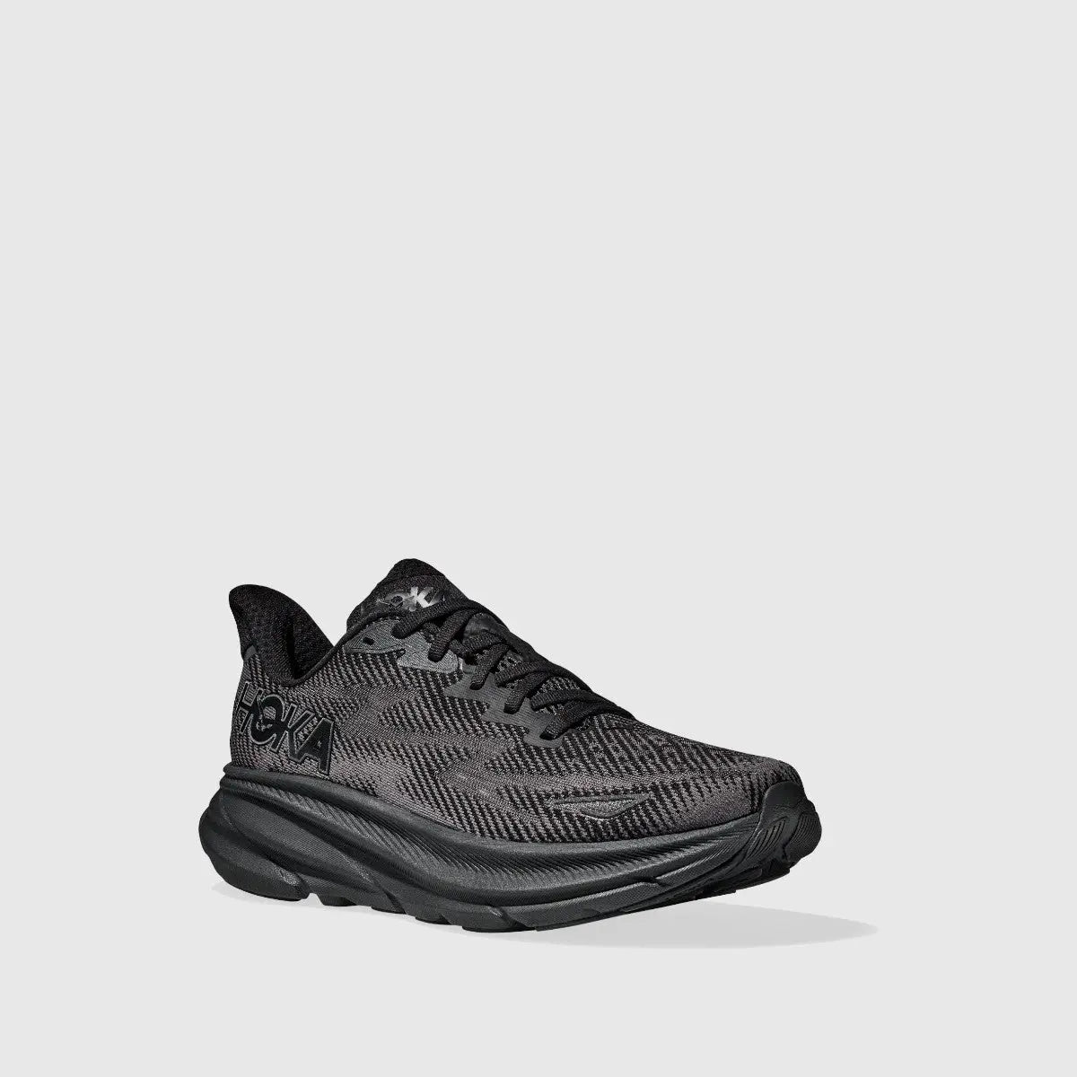 Hoka Men's CLIFTON 9 Black - Air Studio