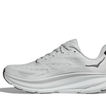 Hoka Men's M CLIFTON 9 White Silver - Air Studio