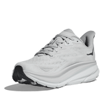 Hoka Men's M CLIFTON 9 White Silver - Air Studio