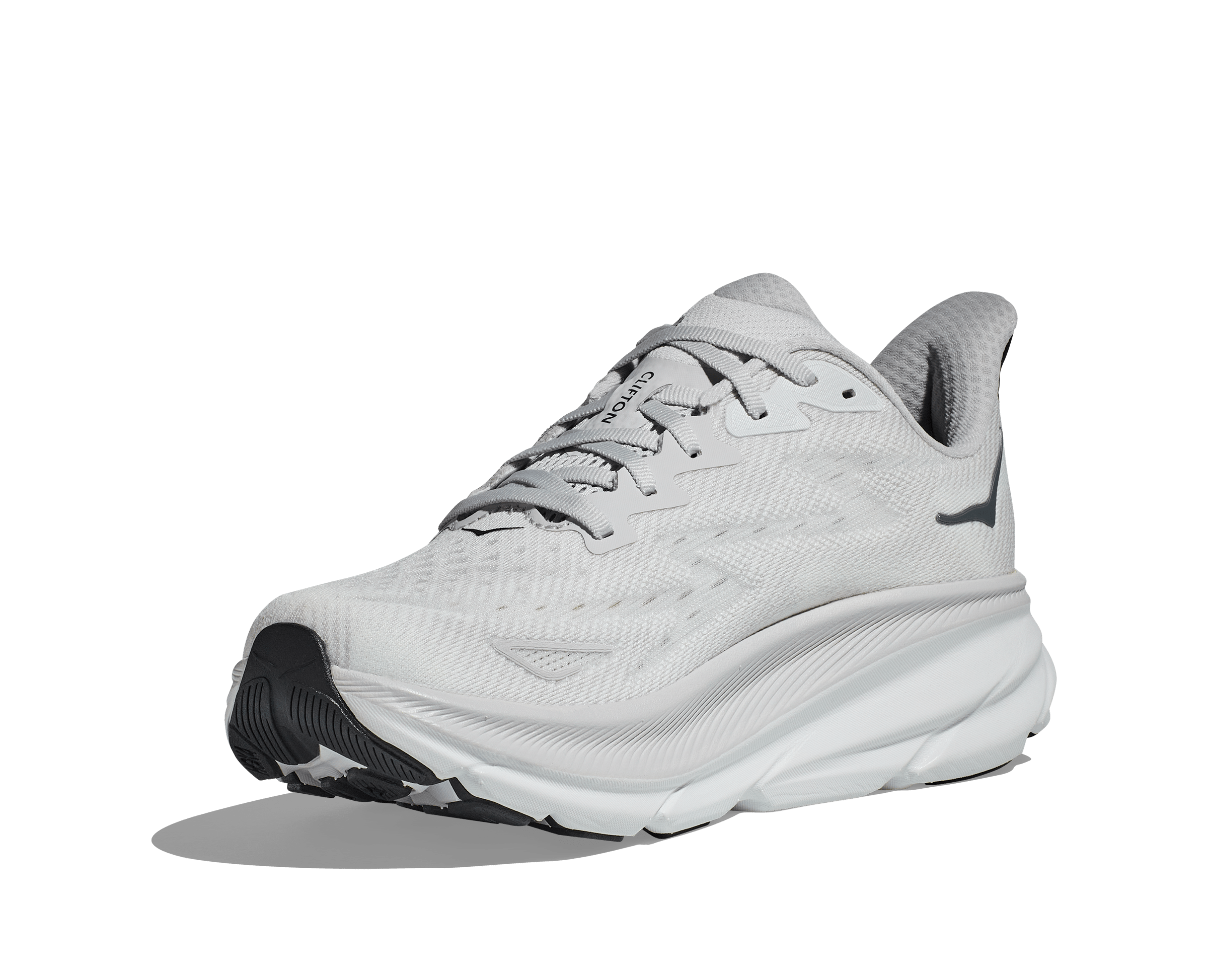 Hoka Men's M CLIFTON 9 White Silver - Air Studio