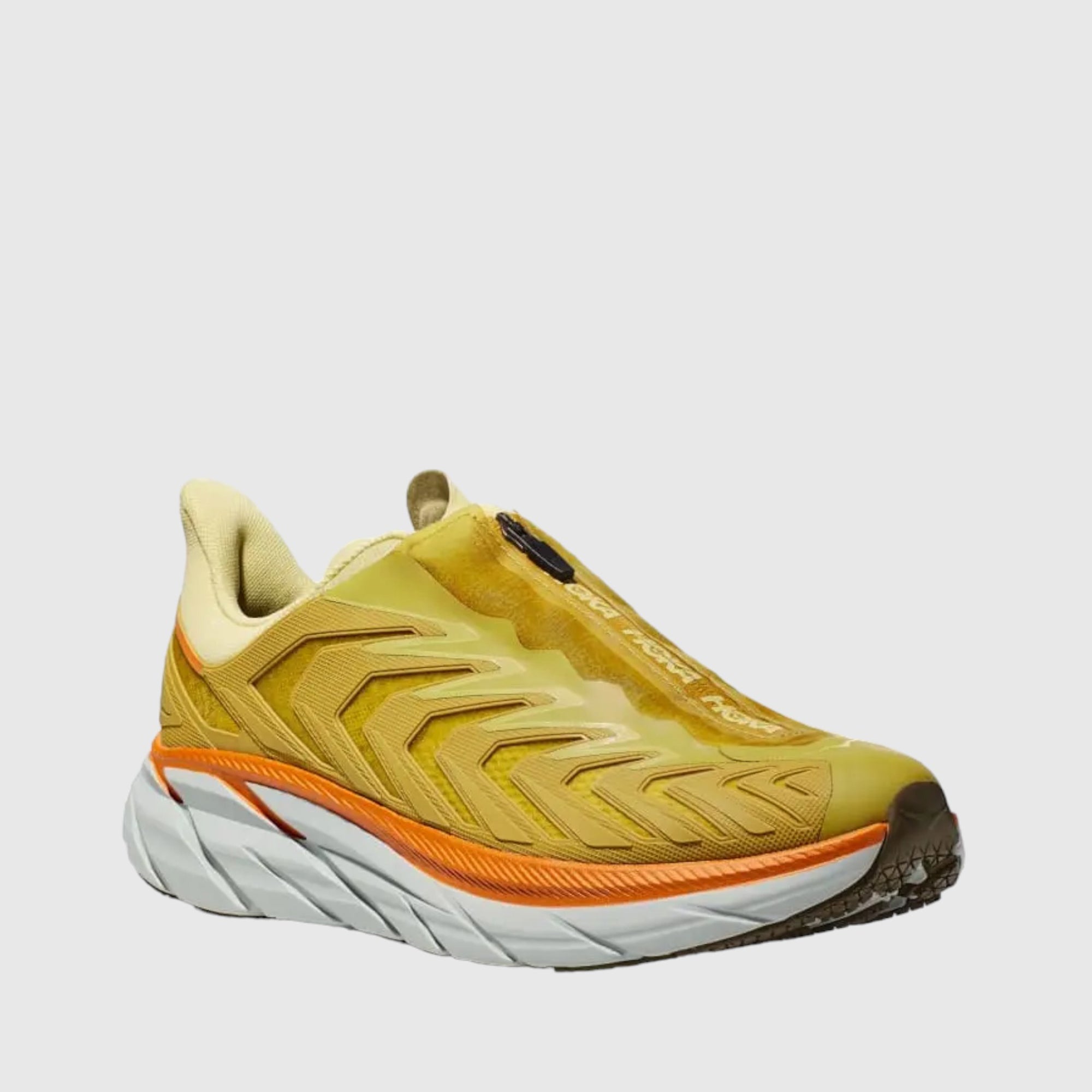 Hoka Project Clifton Golden Lichen Celery Root - Air Studio