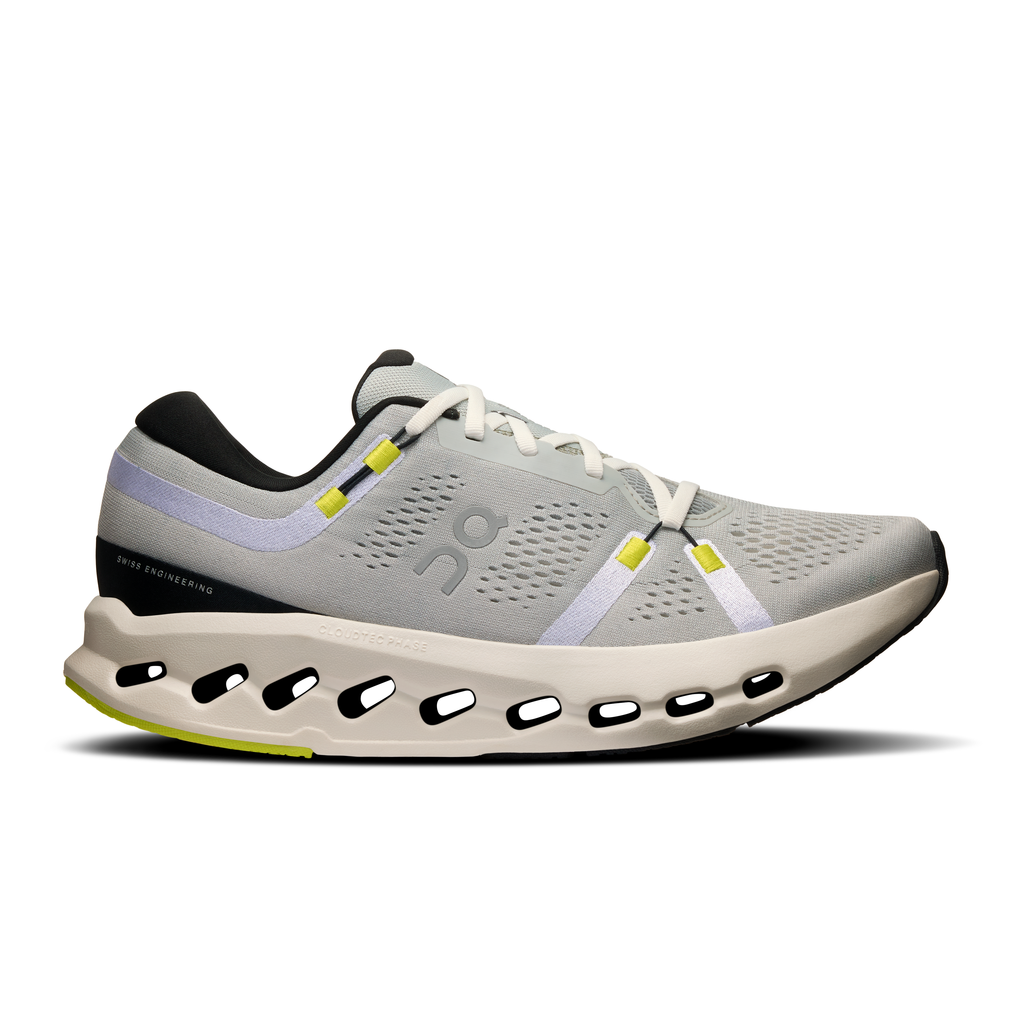 Men's On Cloudsurfer 2 running shoe in Glacier and Ivory color combination