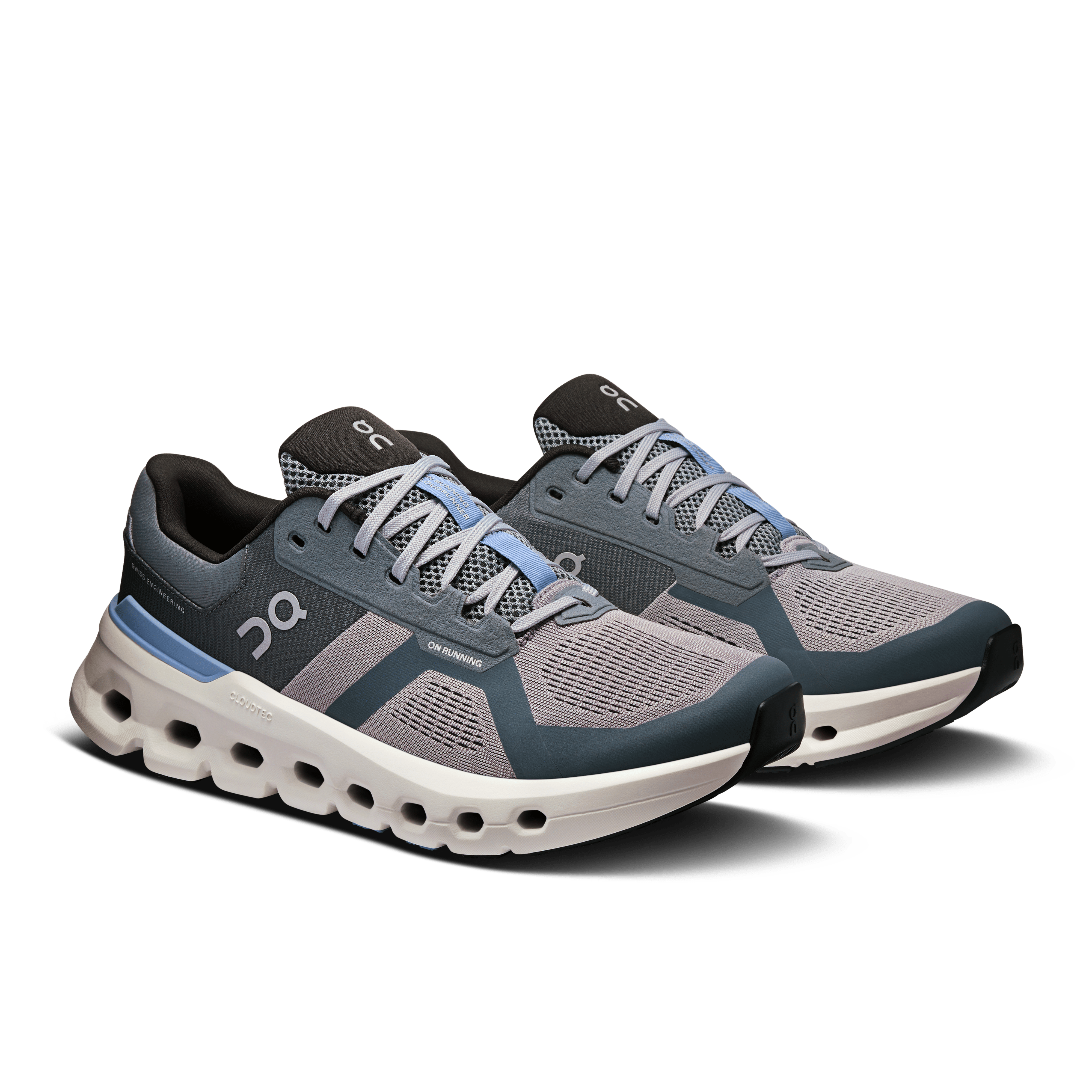 On Men's Cloud Runner 2 Alloy Chambray - Air Studio