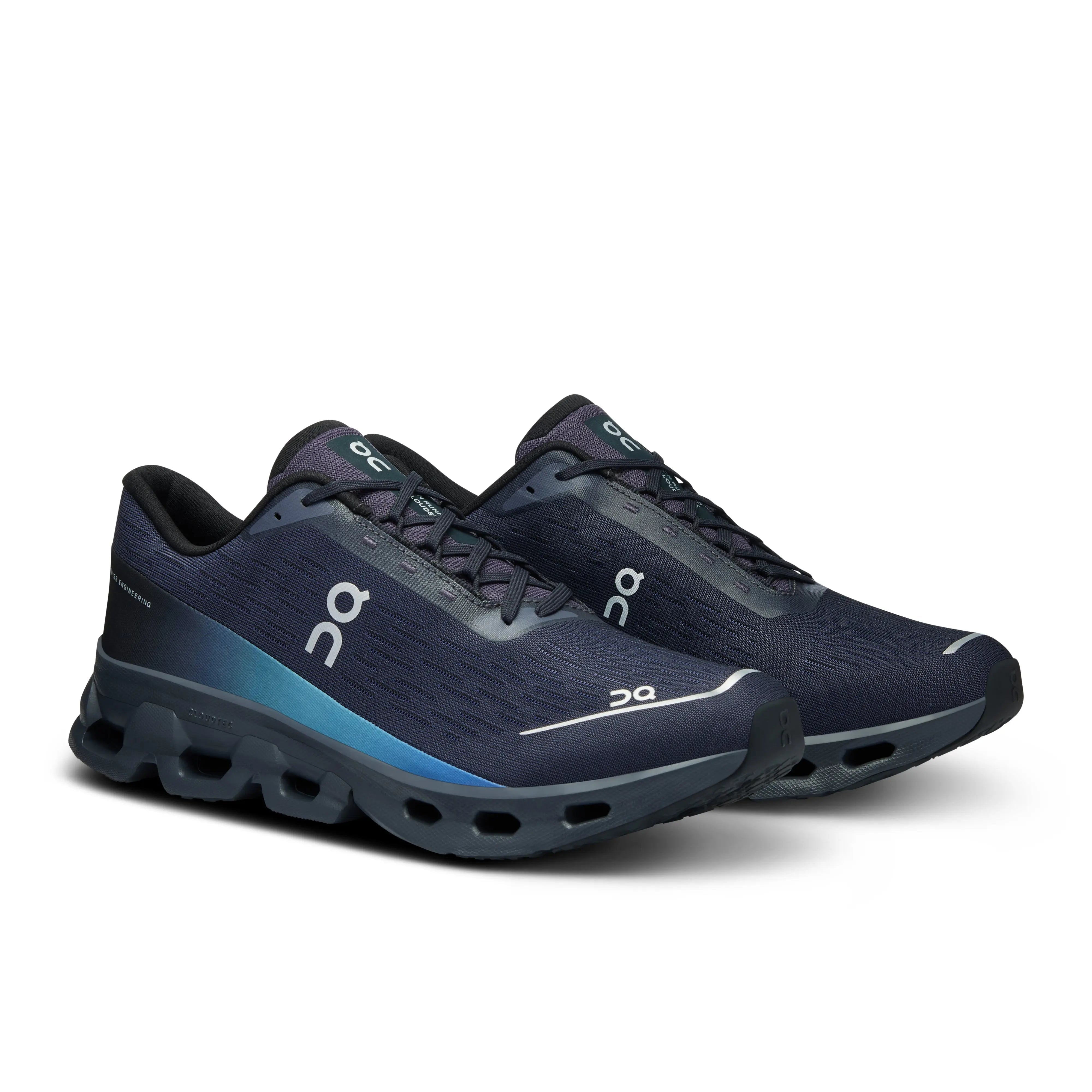 On Men's Cloud Spark Black Blueberry - Air Studio