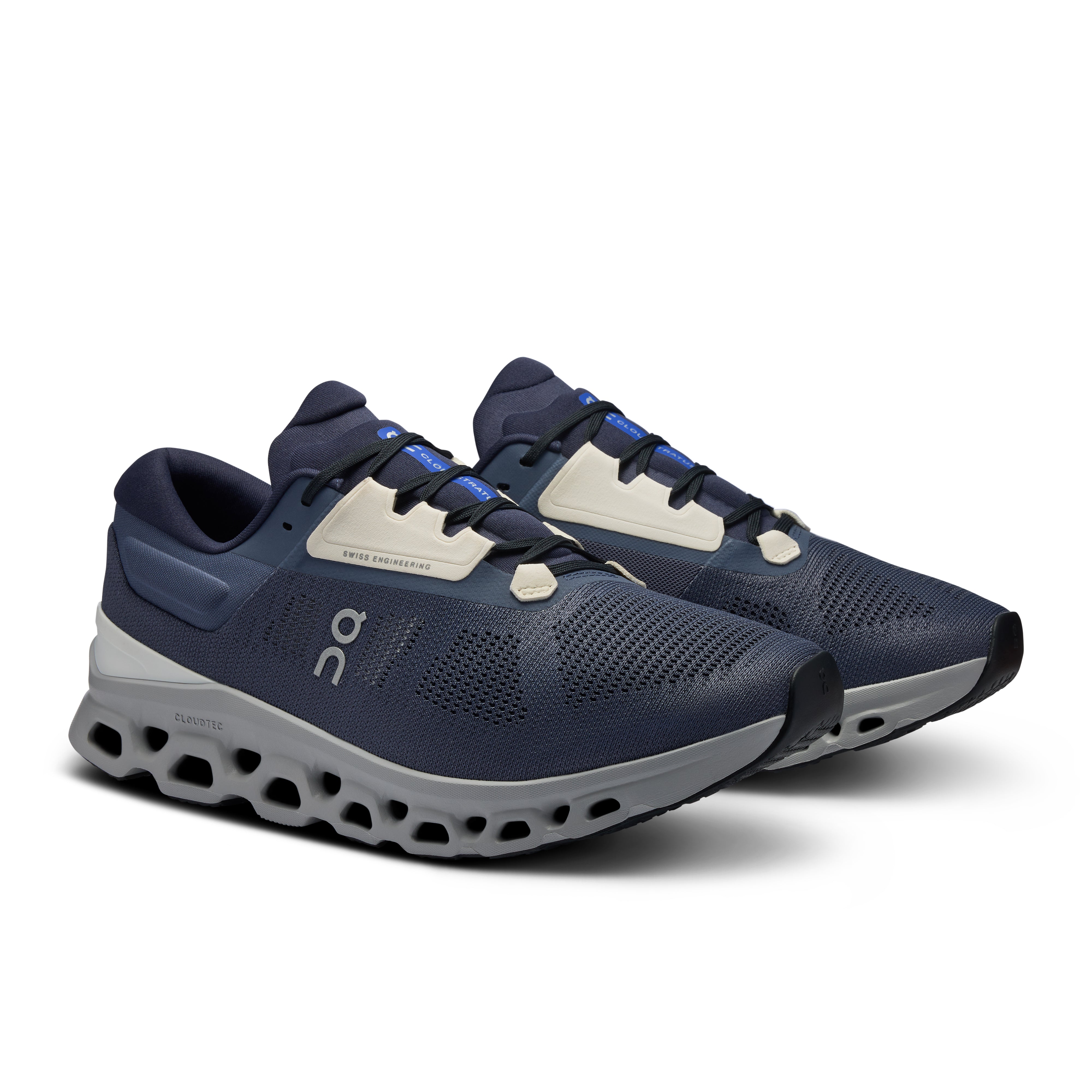 On Men's Cloud Stratus 3 Metal Glacier - Air Studio