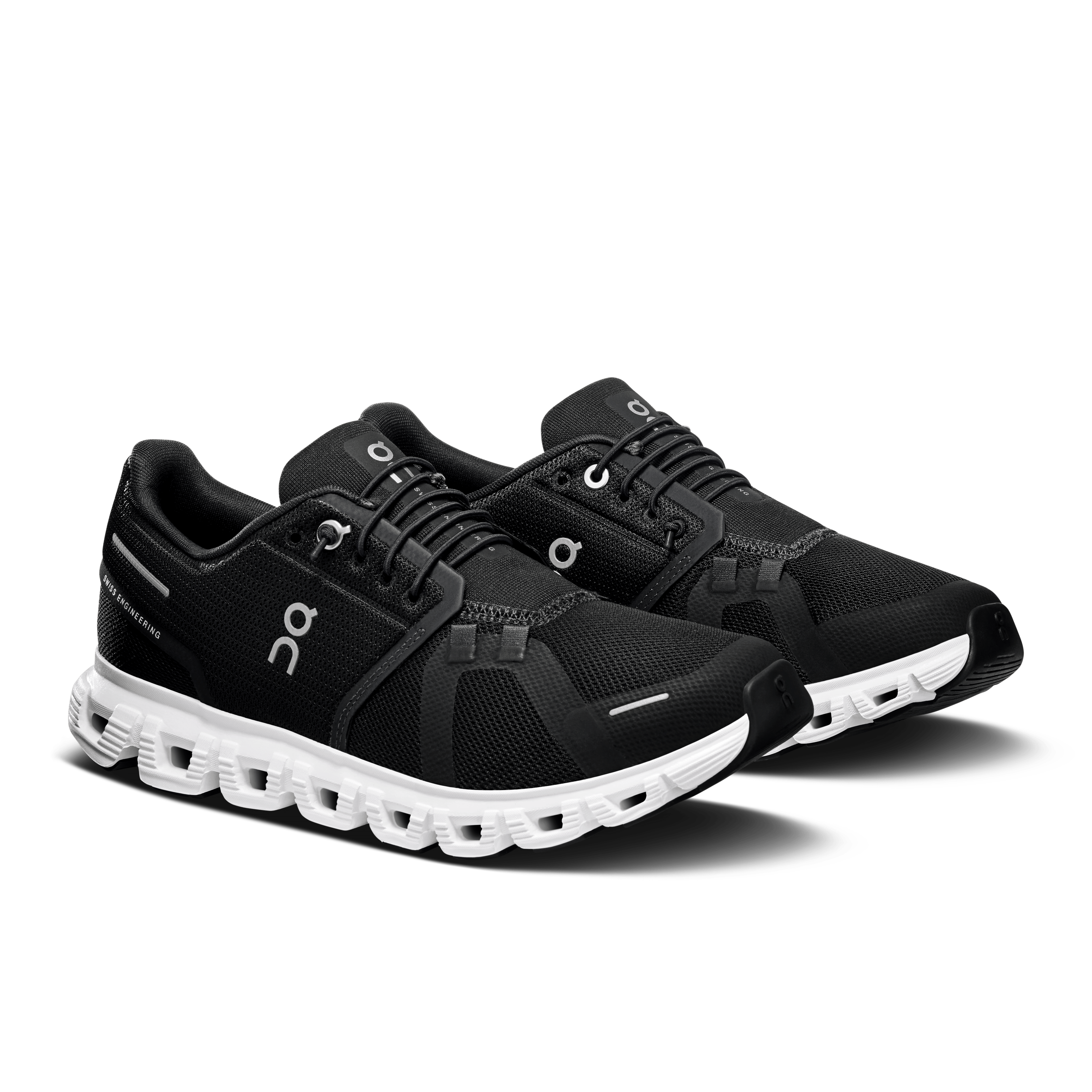 On Women's Cloud 6 Black White - Air Studio